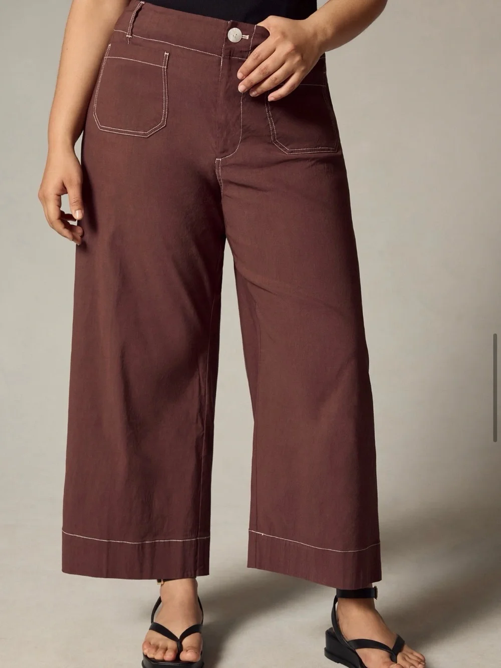 Collette Wide Leg Pants - TALL - Picture 9 of 11
